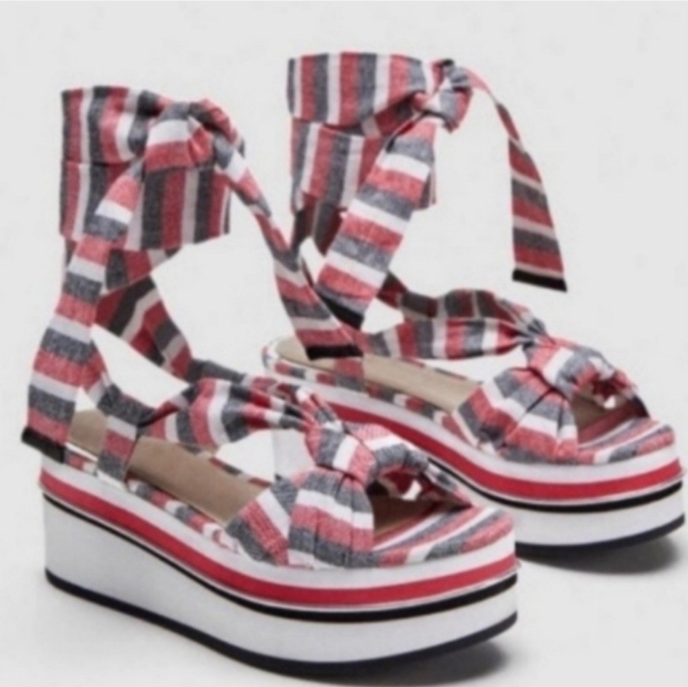 Zara Ankle Platform Sandals